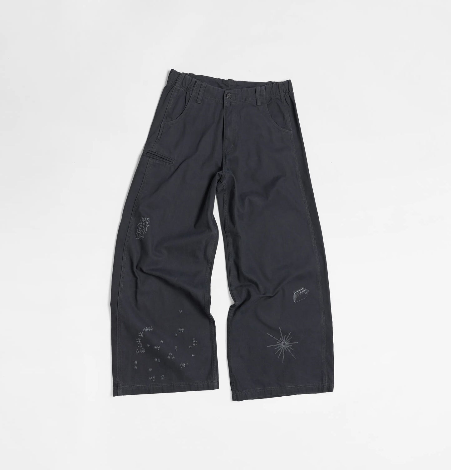 Melsign - Digital Code Work Pants - Navy