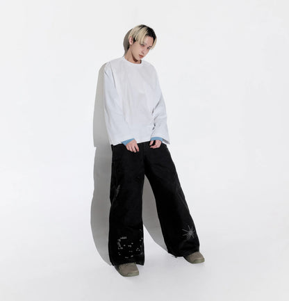 Melsign - Digital Code Work Pants - Black