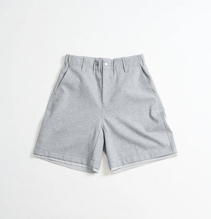 Melsign - Layered Edge Sweatshorts - Gray