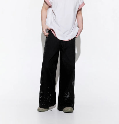 Melsign - Digital Code Work Pants - Black