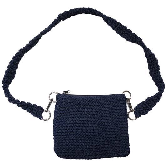 Gant Silyo - Crochet Side Bag #1 - Navy
