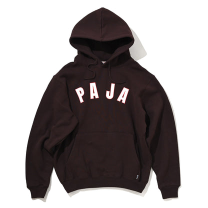 Paja Studio - Arch Logo Pullover Hoodie - Brown