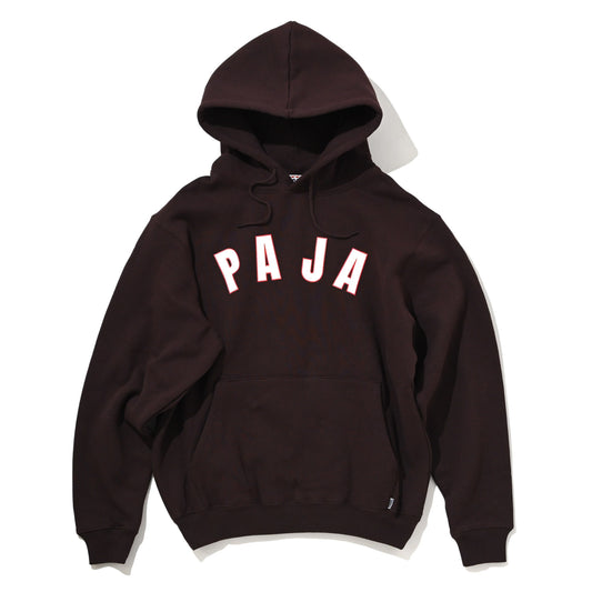 Paja Studio - Arch Logo Pullover Hoodie - Brown