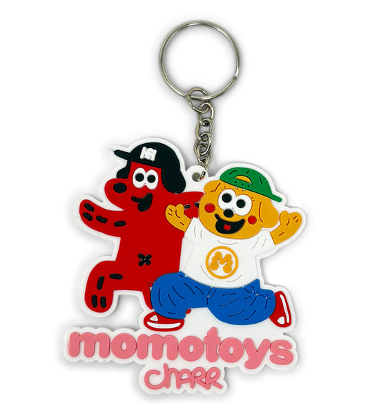 Momotoys - Charr Logo Keychain - Multi