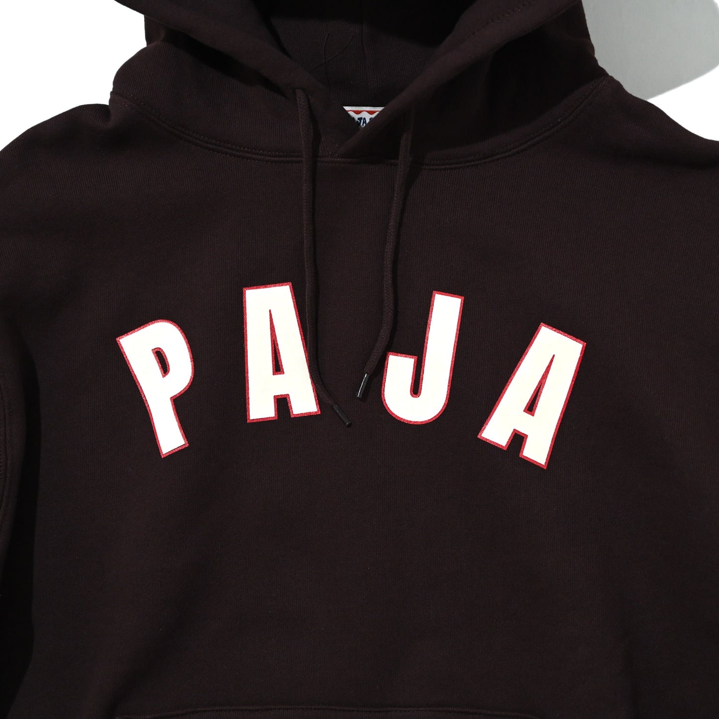 Paja Studio - Arch Logo Pullover Hoodie - Brown