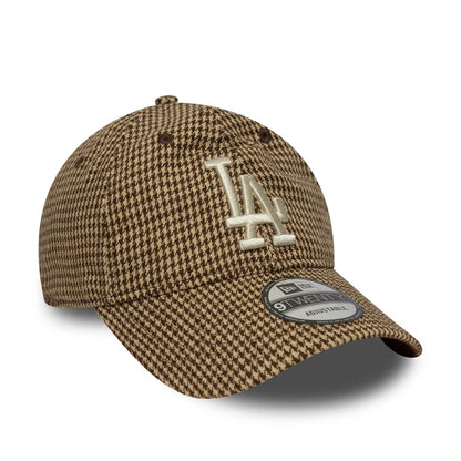 New Era - 9TWENTY LA Dodgers Houndstooth Cap - Brown