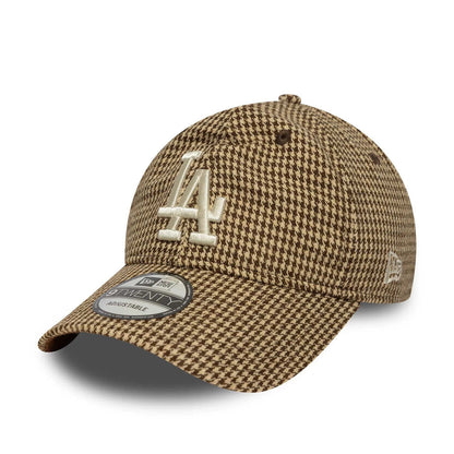 New Era - 9TWENTY LA Dodgers Houndstooth Cap - Brown