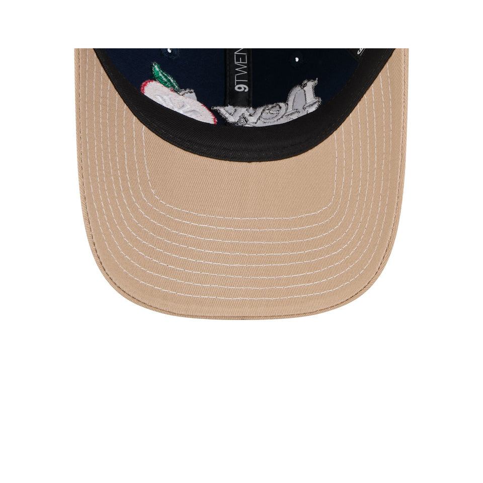 New Era - 9TWENTY NY Yankees Apple Contrast Cap - Navy/Beige