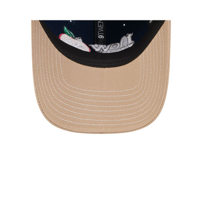 New Era - 9TWENTY NY Yankees Apple Contrast Cap - Navy/Beige