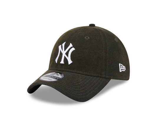 New Era - 9TWENTY NY Yankees Vintage Wash Canvas Cap - Black