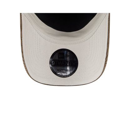 New Era - 9TWENTY A-Frame NY Yankees Washed Cord Cap - New Olive/Grey