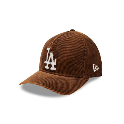 New Era - 9TWENTY A-Frame LA Dodgers Washed Cord Cap - Walnut/Grey