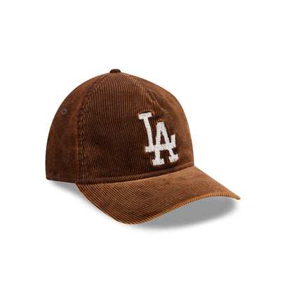 New Era - 9TWENTY A-Frame LA Dodgers Washed Cord Cap - Walnut/Grey