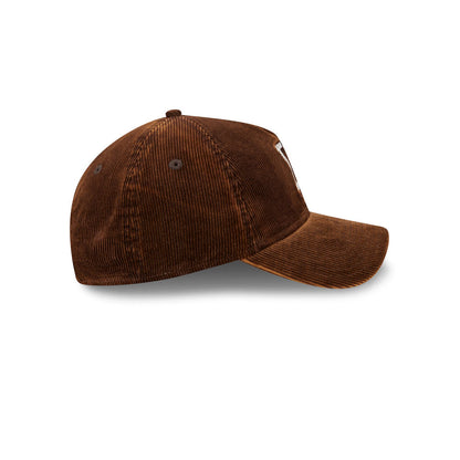 New Era - 9TWENTY A-Frame LA Dodgers Washed Cord Cap - Walnut/Grey