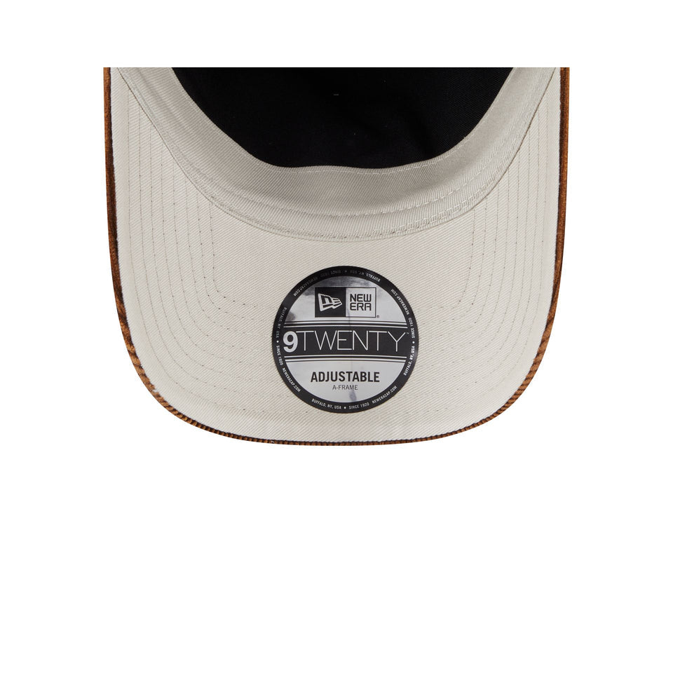 New Era - 9TWENTY A-Frame LA Dodgers Washed Cord Cap - Walnut/Grey