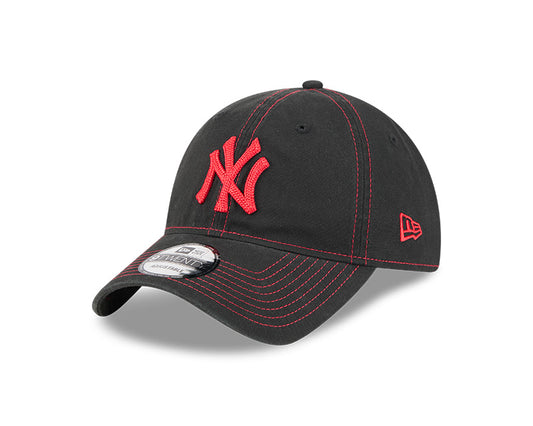 New Era - 9TWENTY NY Yankees Scarlett Contrast Cap - Black