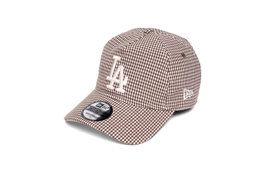 New Era - 9TWENTY A-Frame LA DODGERS - Checkered Brown