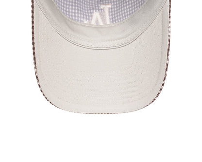 New Era - 9TWENTY A-Frame LA DODGERS - Checkered Brown