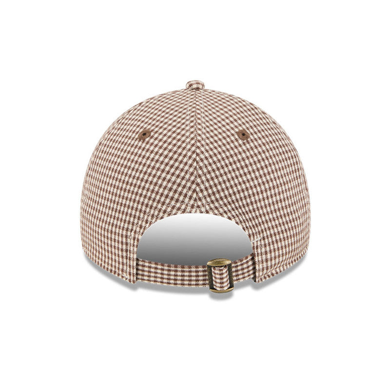 New Era - 9TWENTY A-Frame NY Yankees - Checkered Brown