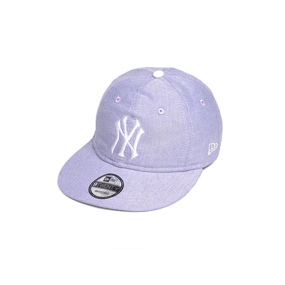 New Era - 9TWENTY Long Visor Yankees - Light Blue Oxford