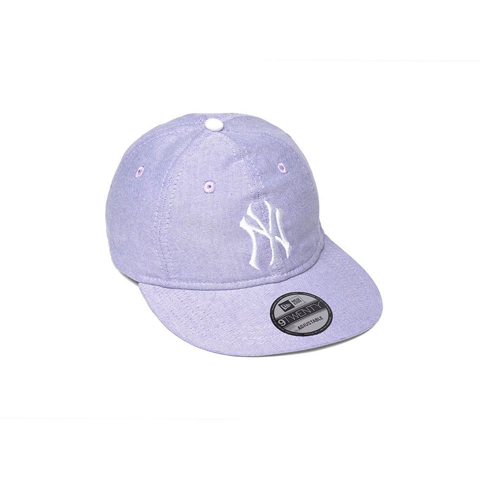 New Era - 9TWENTY Long Visor Yankees - Light Blue Oxford