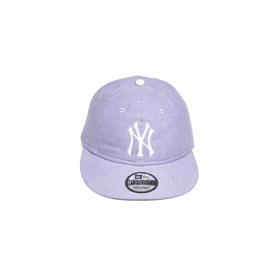 New Era - 9TWENTY Long Visor Yankees - Light Blue Oxford