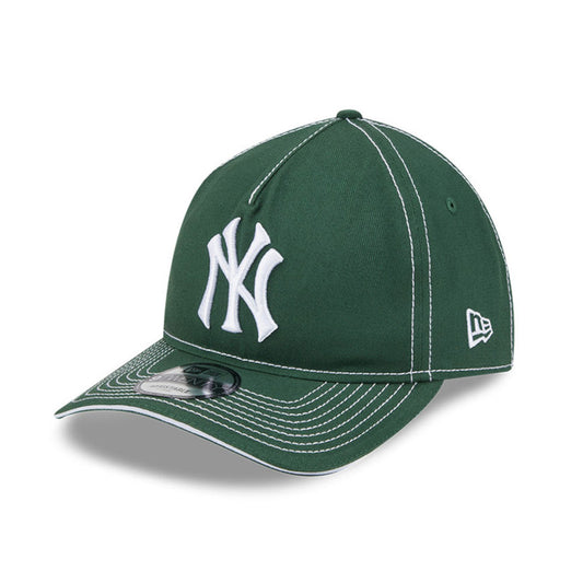 New Era - 9TWENTY A-FRAME NY Yankees Contrast Stitch - Cilantro