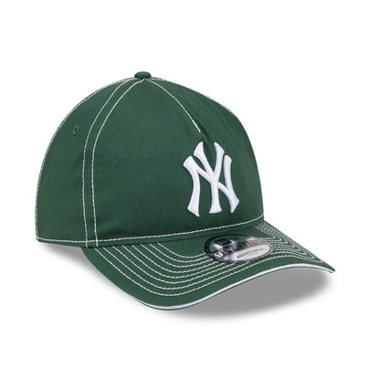 New Era - 9TWENTY A-FRAME NY Yankees Contrast Stitch - Cilantro