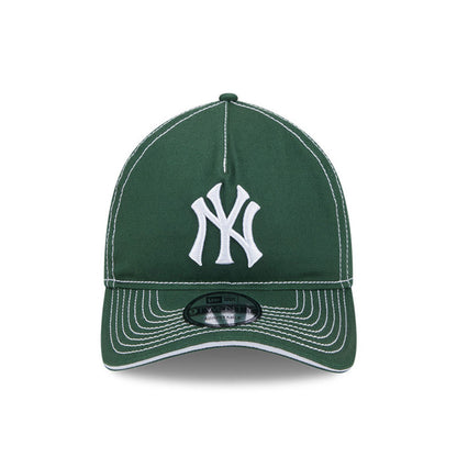 New Era - 9TWENTY A-FRAME NY Yankees Contrast Stitch - Cilantro