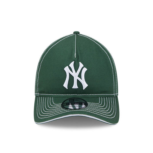 New Era - 9TWENTY A-FRAME NY Yankees Contrast Stitch - Cilantro