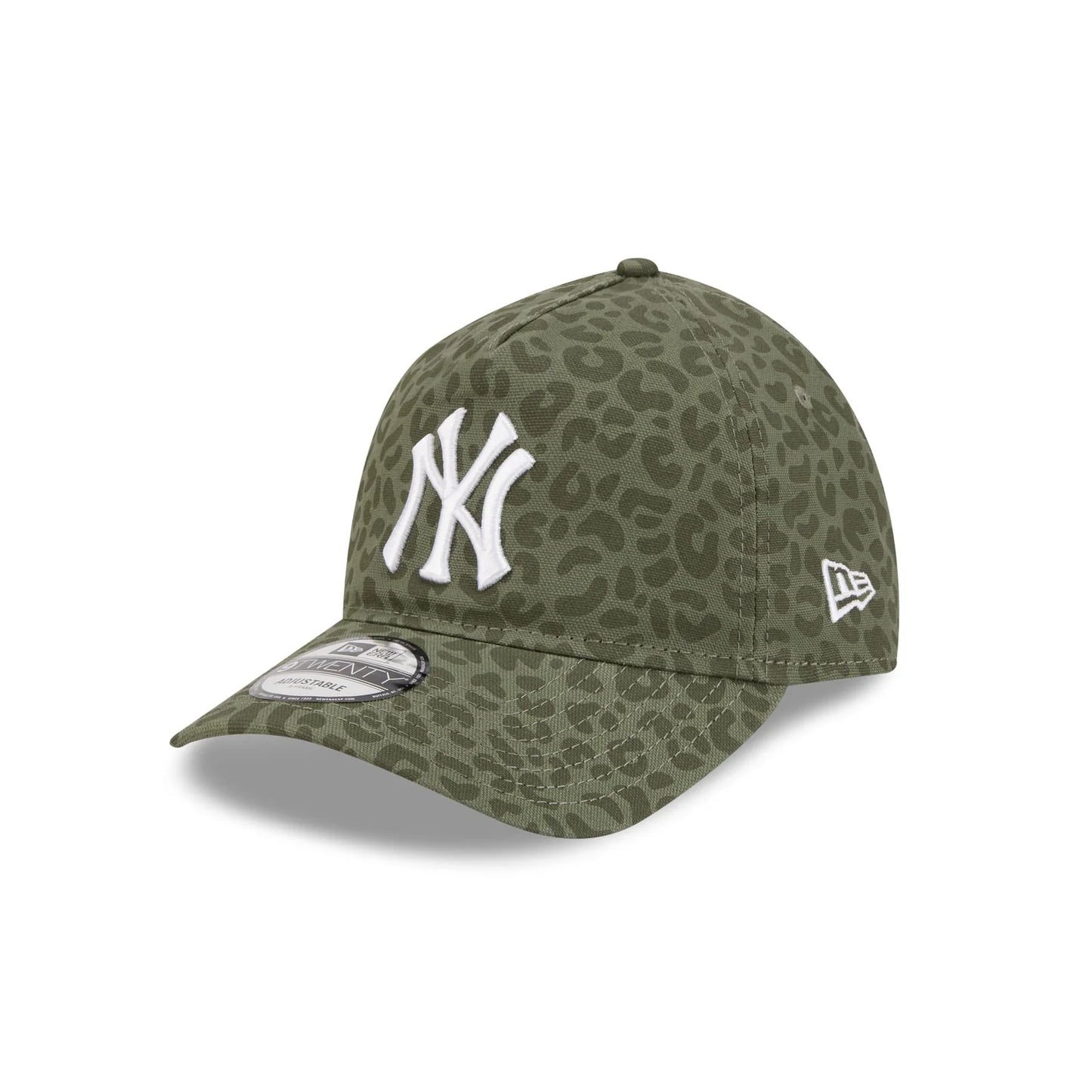 New Era - 9Twenty A-Frame Leopard NY Yankees - Olive