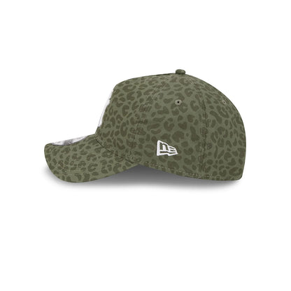New Era - 9Twenty A-Frame Leopard NY Yankees - Olive