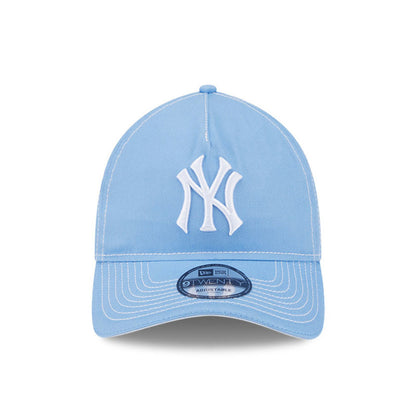 New Era - 9TWENTY A-FRAME NY Yankees Contrast Stitch - Sky Blue