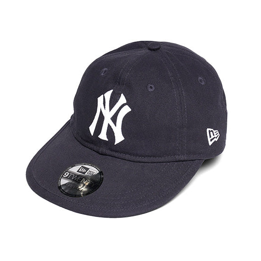 New Era - 9TWENTY Long Visor Yankees - Navy Herringbone – 108WAREHOUSE