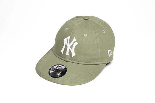New Era - 9TWENTY Long Visor Yankees - Olive Herringbone