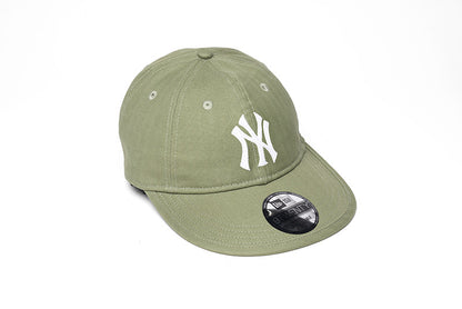 New Era - 9TWENTY Long Visor Yankees - Olive Herringbone