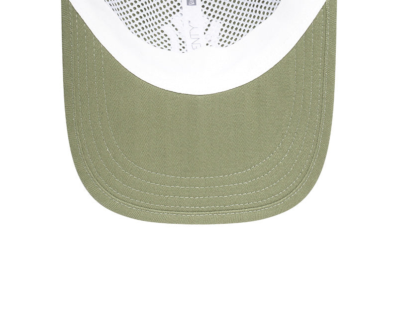 New Era - 9TWENTY Long Visor Yankees - Olive Herringbone