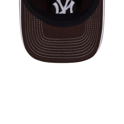 New Era - 9TWENTY A-FRAME NY Yankees Contrast Stitch - Burnt Wood