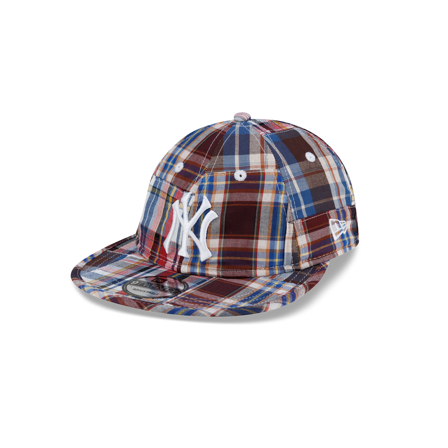 New Era - 920 Long Visor Reserve Madras Plaid - New York Yankees