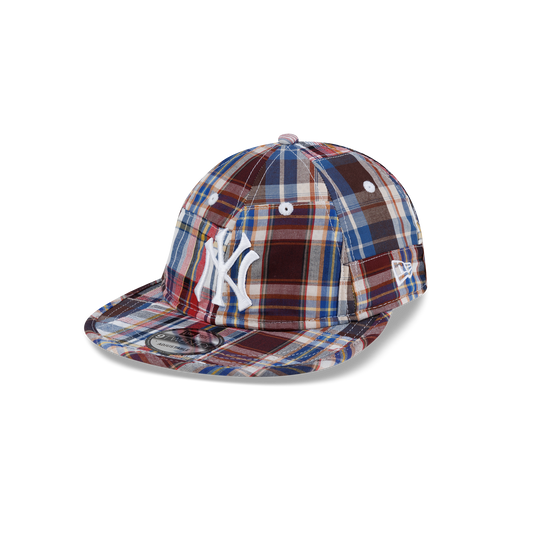 New Era - 920 Long Visor Reserve Madras Plaid - New York Yankees
