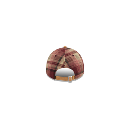 New Era - 9TWENTY® A-FRAME™ Plaid Suede New York Yankees Cap - Brown Flannel