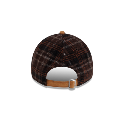 New Era - 9TWENTY® A-FRAME™ Plaid Suede New York Yankees Cap - Red Flannel