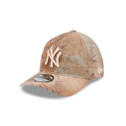 New Era - Washed Nylon 9TWENTY A-Frame - NY Yankees - Open Brown