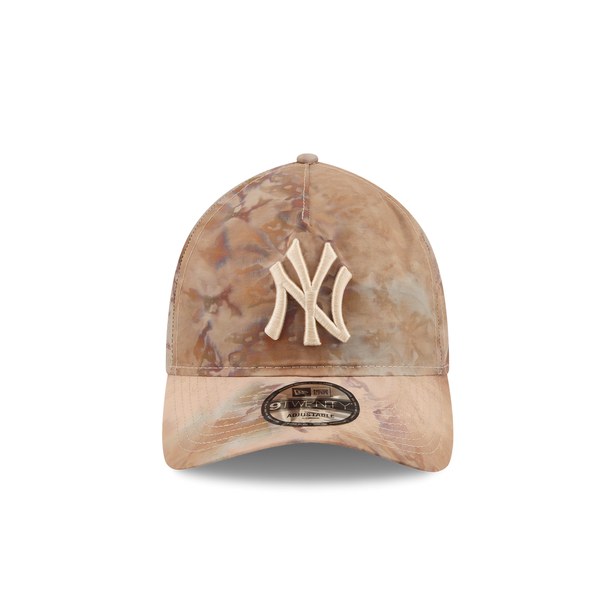 New Era - Washed Nylon 9TWENTY A-Frame - NY Yankees - Open Brown