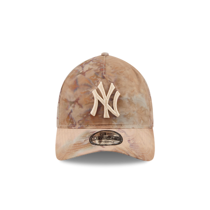 New Era - Washed Nylon 9TWENTY A-Frame - NY Yankees - Open Brown