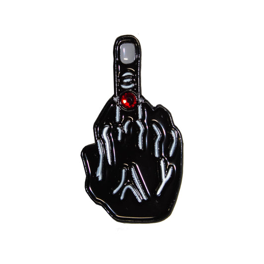 OHSHIT! - Middle Finger Pin