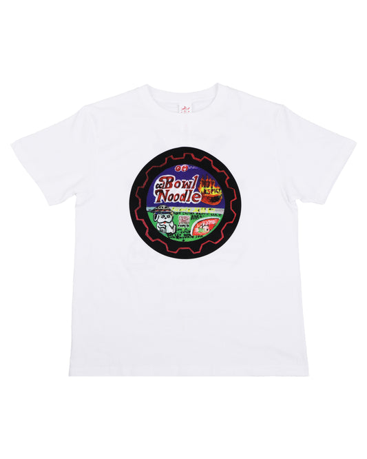 Entripaper x Quispiam Habilis x Coogidowntothesex - CCLB Noodle T-Shirt - White