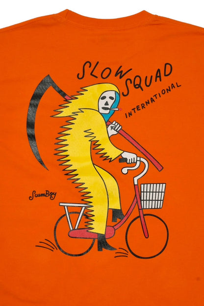Slow Squad International - Mamachari Burning T-Shirt - Orange