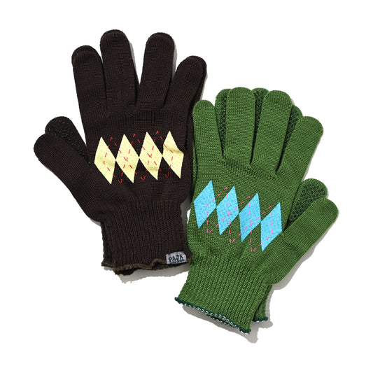 Paja Studio - Argyll Work Gloves - Green