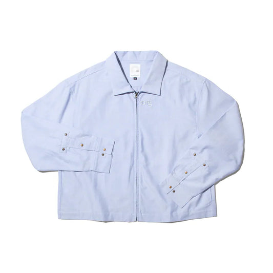Nul1.Org - DEI Zip Shirt - Blue
